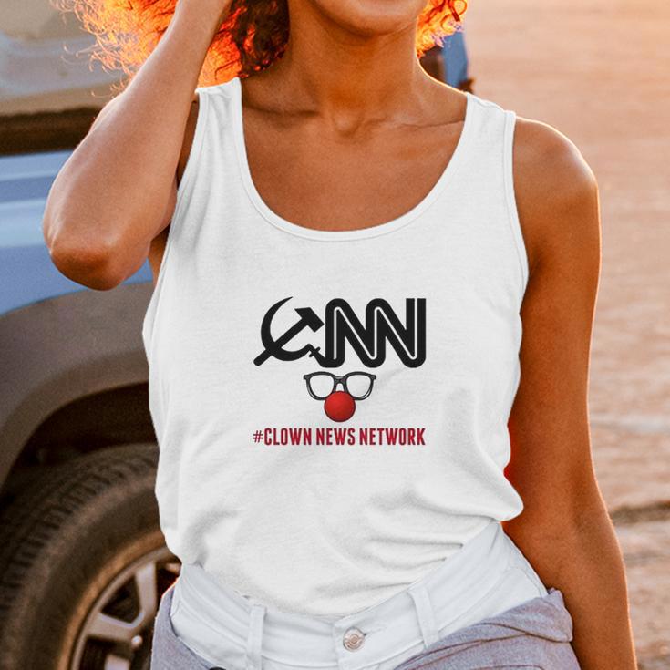 Cnn Clown News Network Unisex Tank Top Gifts for Women