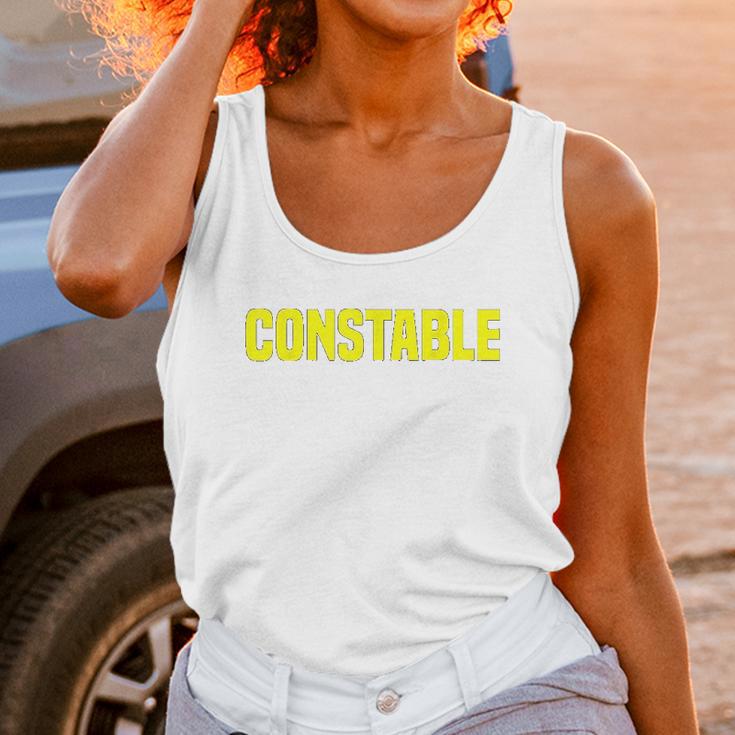 Constable Office Police Department Unisex Tank Top Gifts for Women