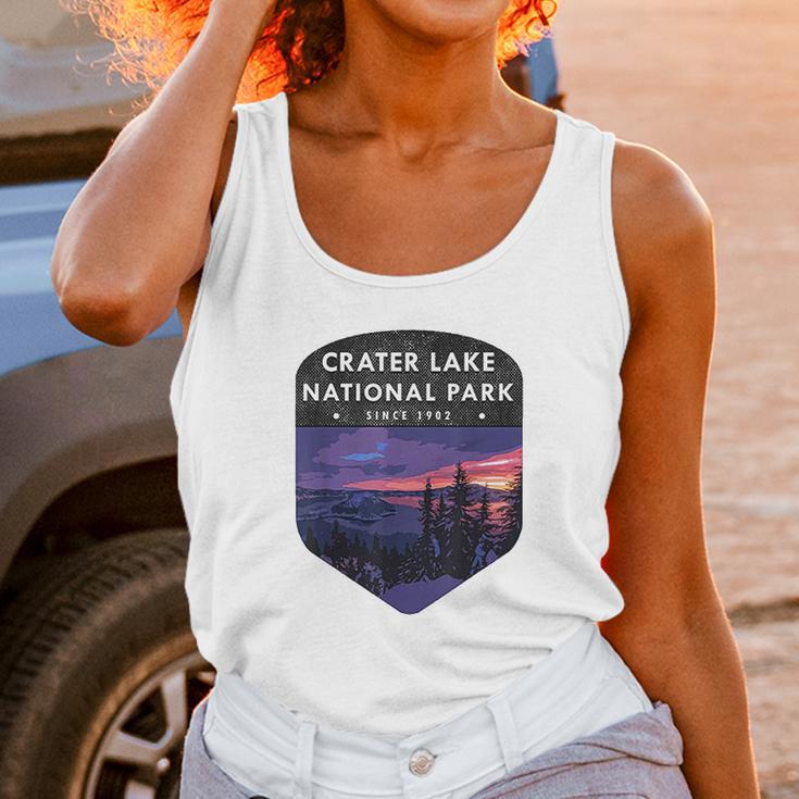 Crater Lake National Park Hiking Wanderlust Unisex Tank Top Gifts for Women