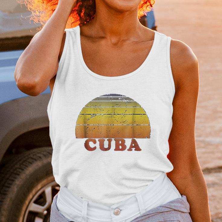 Cuba Retro Vintage 70S Throwback Unisex Tank Top Gifts for Women