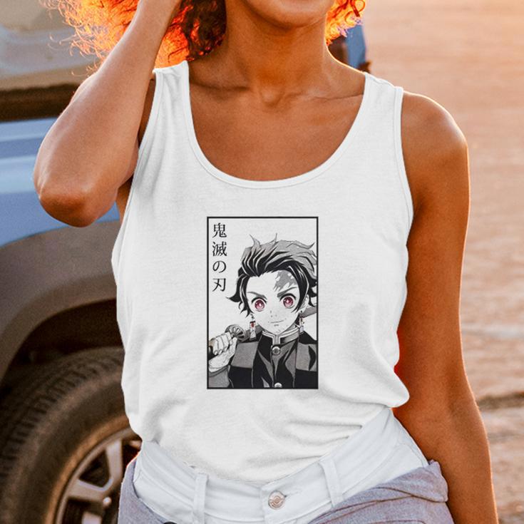 Demon Slayer Tanjiro Kamado And Nezuko Kamado Unisex Tank Top Gifts for Women