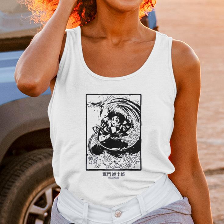 Demon Slayer Tanjiro Kamado Zenitsu Agatsuma Unisex Tank Top Gifts for Women