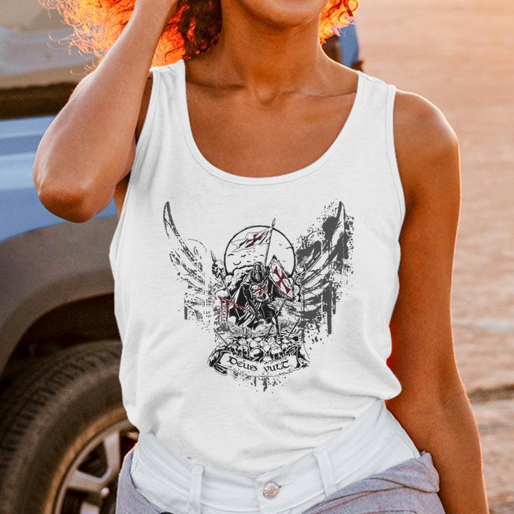 Deus Vult - Templar Unisex Tank Top Gifts for Women