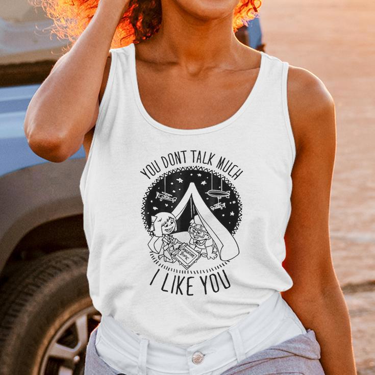 Disney Pixar Up Tee I Like You Carl Ellie Graphic Unisex Tank Top Gifts for Women