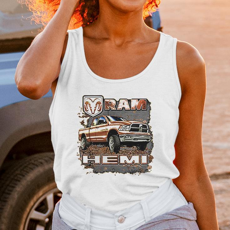 Dodge Truck Offroad Licensed Unisex Tank Top Gifts for Women