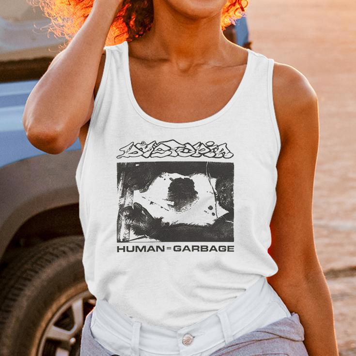 Dystopia Human Garbage Unisex Tank Top Gifts for Women