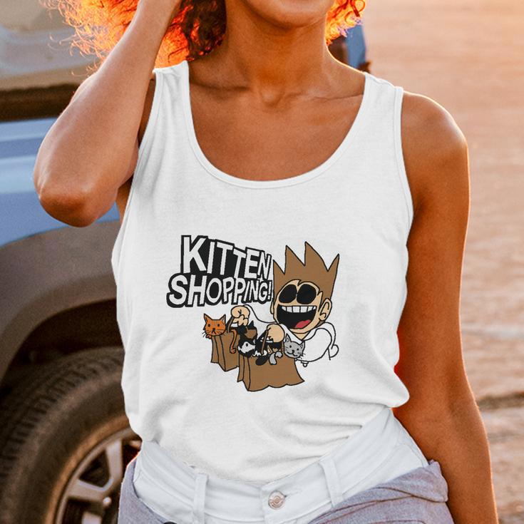 Eddsworld Kitten Shopping Unisex Tank Top Gifts for Women