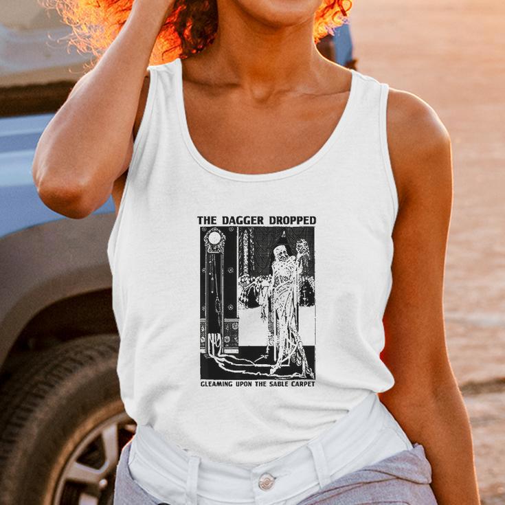 Edgar Poe Art Masque Of The Red Death Edgar Allen Poe Quote Unisex Tank Top Gifts for Women