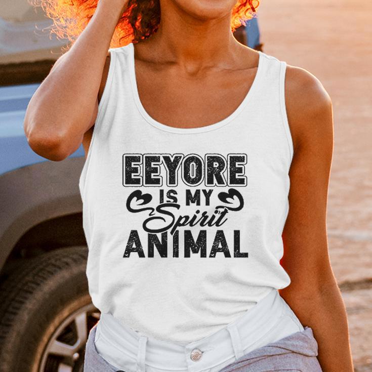 Eeyore Is My Spirit Animal Gift Unisex Tank Top Gifts for Women