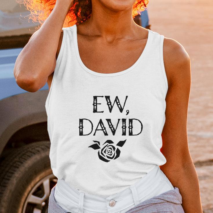 Ew David Alexis Moira Rose Merchandise Black Full Unisex Tank Top Gifts for Women