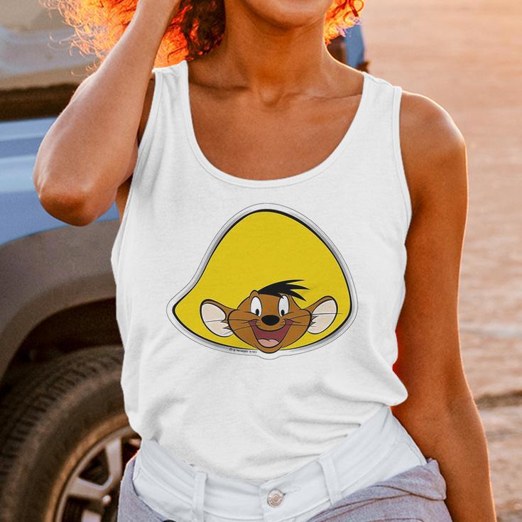 Fan Emblems Looney Tunes Speedy Gonzales Car Decal Domed Unisex Tank Top Gifts for Women