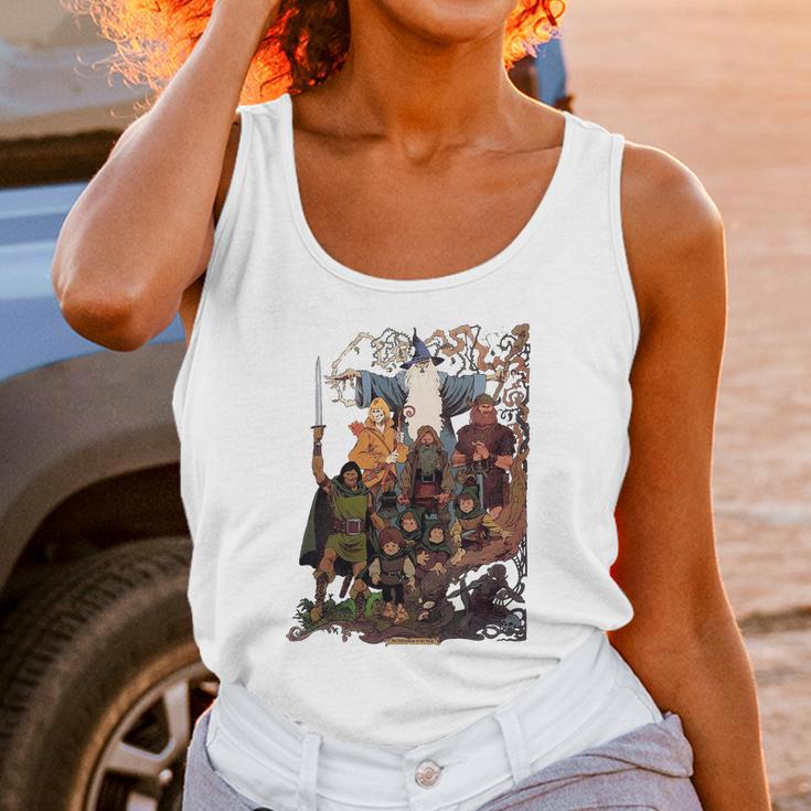 Fellowship Of The Ring Unisex Tank Top Gifts for Women