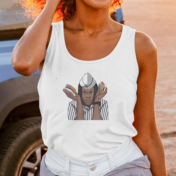 Good Burge Hand Drawn Direct To Garment Printed Unisex Tank Top Gifts for Women