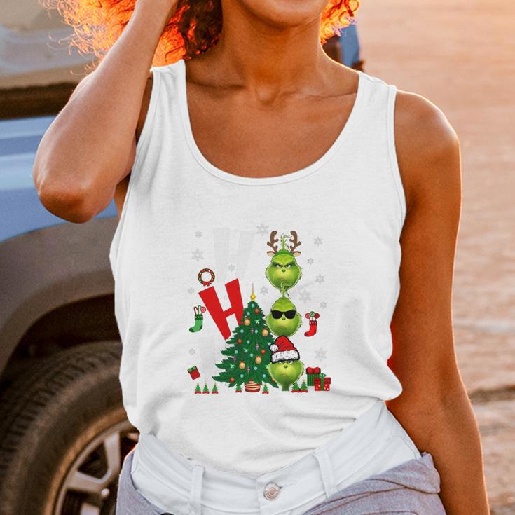 Grinch Hohoho Unisex Tank Top Gifts for Women