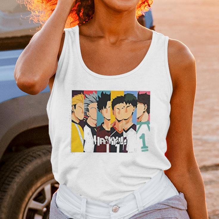 Haikyuu Team Gift Unisex Tank Top Gifts for Women