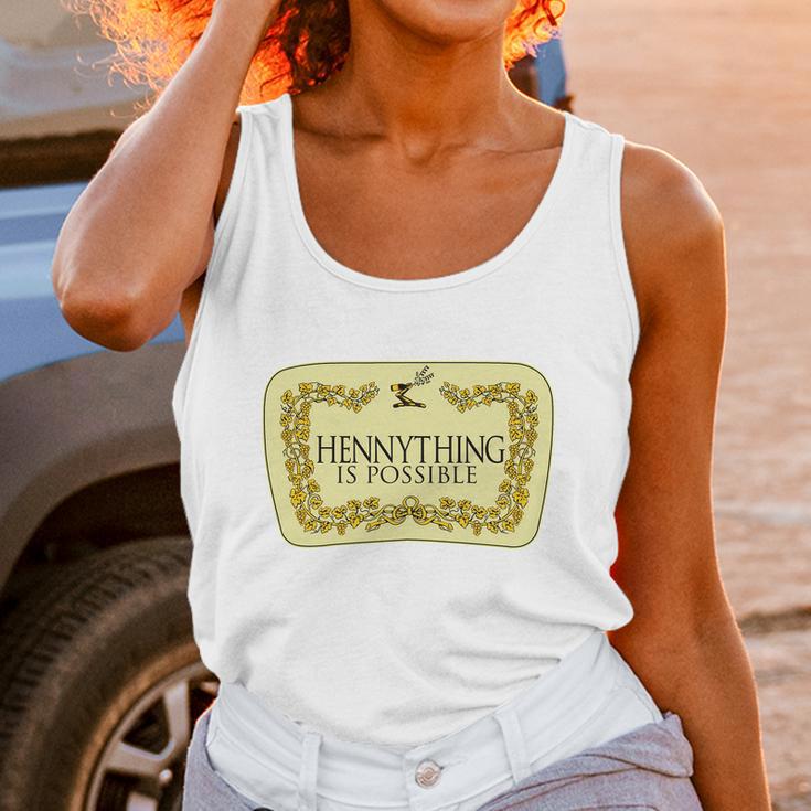 Hennything Is Possible Unisex Tank Top Gifts for Women