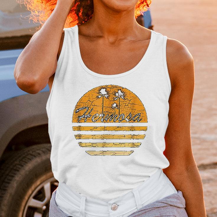 Hermosa Ca Vintage Retro 70S Throwback Surf Unisex Tank Top Gifts for Women