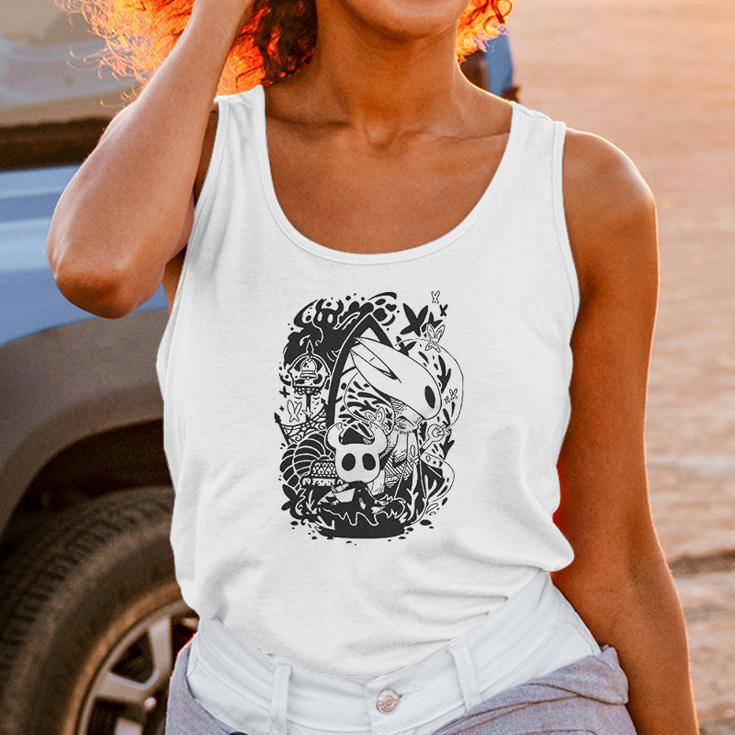 Hollow Knight Graphic White Unisex Tank Top Gifts for Women