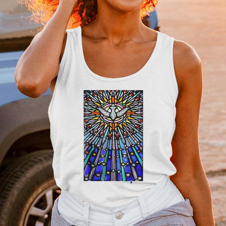 Holy Spirit Descending Like A Dove Unisex Tank Top Gifts for Women