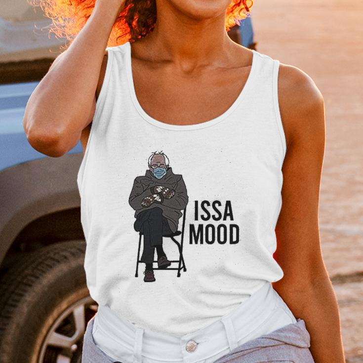 Issa Mood Funny Bernie Sanders Mittens Meme Unisex Tank Top Gifts for Women