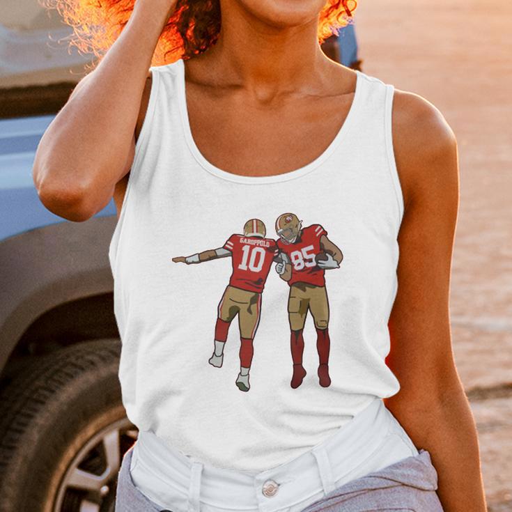 Jimmy Garoppolo X George Kittle San Francisco 49Ers T-Shirt Unisex Tank Top Gifts for Women