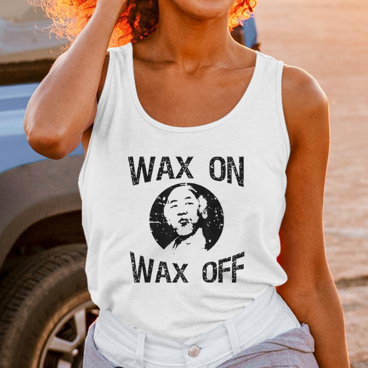 The Karate Kid Wax On Wax Off Unisex Tank Top Gifts for Women