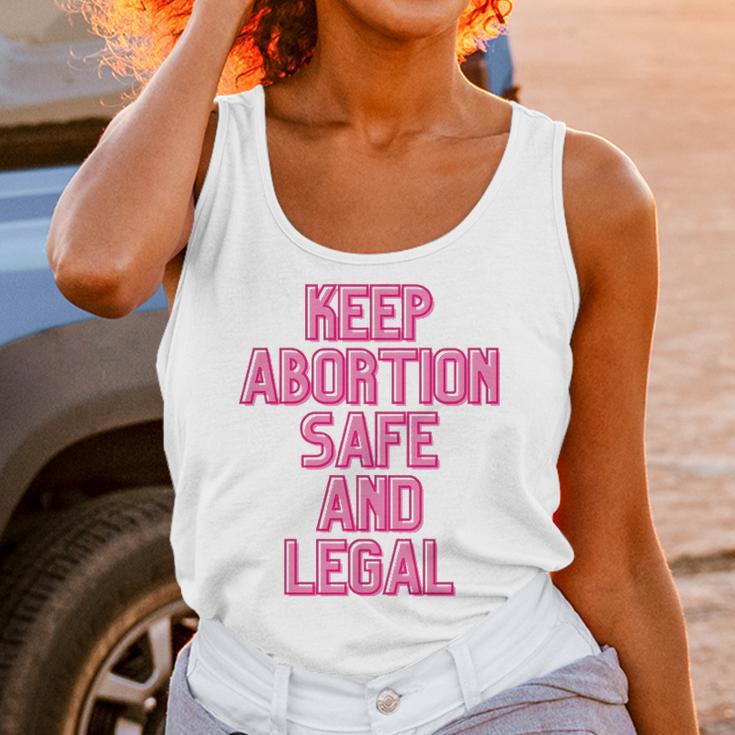 Keep Abortion Safe And Legal Unisex Sweat Tanktop T- Unisex Tank Top Gifts for Women