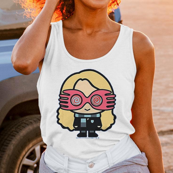 Kids Harry Potter Luna Lovegood Cute Cartoon Style Portrait Unisex Tank Top Gifts for Women