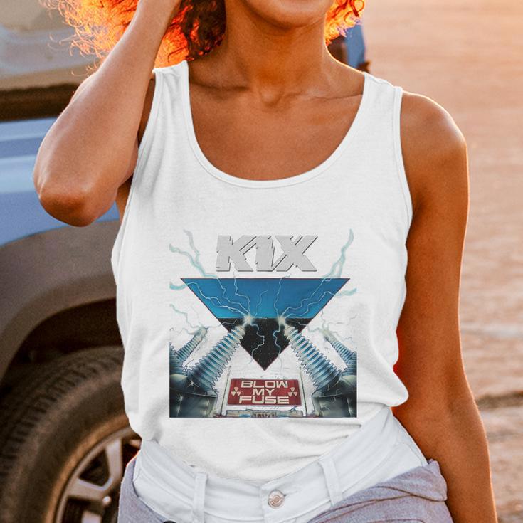 Kix Blow My Fuse Unisex Tank Top Gifts for Women