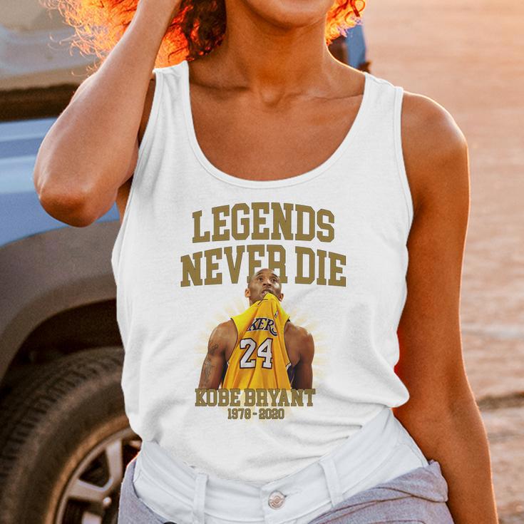 Kobe Legends Never Die Unisex Tank Top Gifts for Women