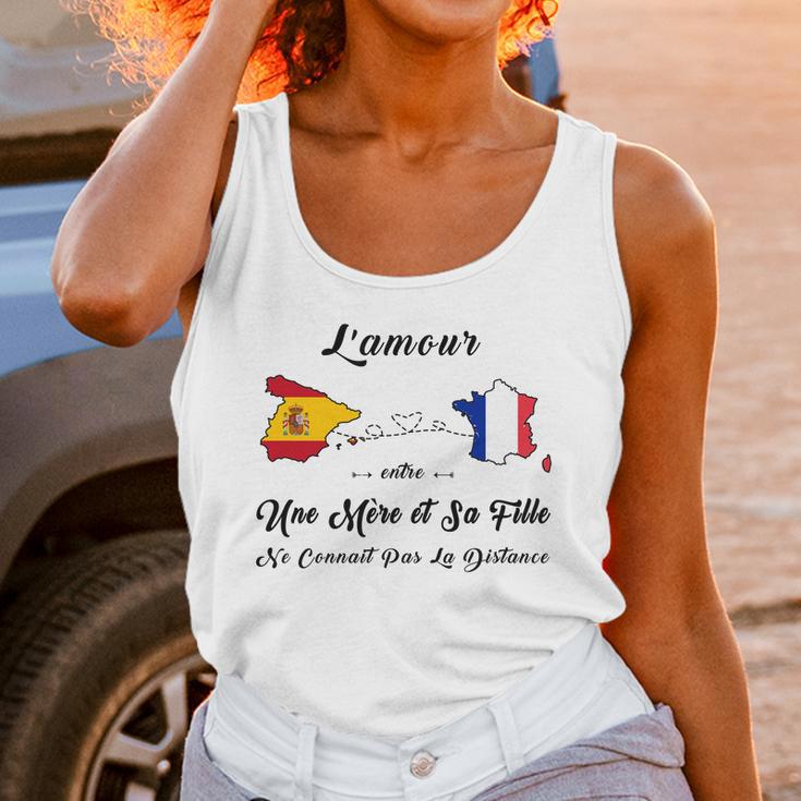 Lamour Entre Une Mère Et Sa Fille Ne Connaît Pas La Distance Unisex Tank Top Gifts for Women