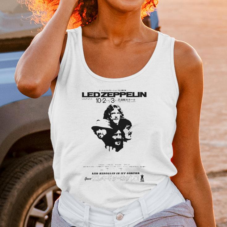 Led Zeppelin Band 15 My Brother Greco Japanese Unisex Tank Top Gifts for Women