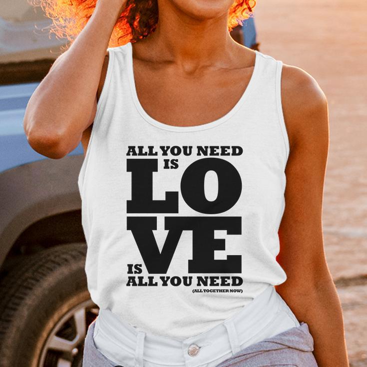 Love Beatles Unisex Tank Top Gifts for Women