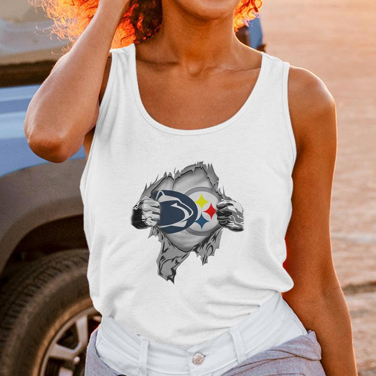 We Are Love Heart Penn State Vs Pittsburgh Steelers Shirtwe Are Love Heart Penn State Vs Pittsburgh Steelers Guys Shirtt Shirt Unisex Tank Top Gifts for Women