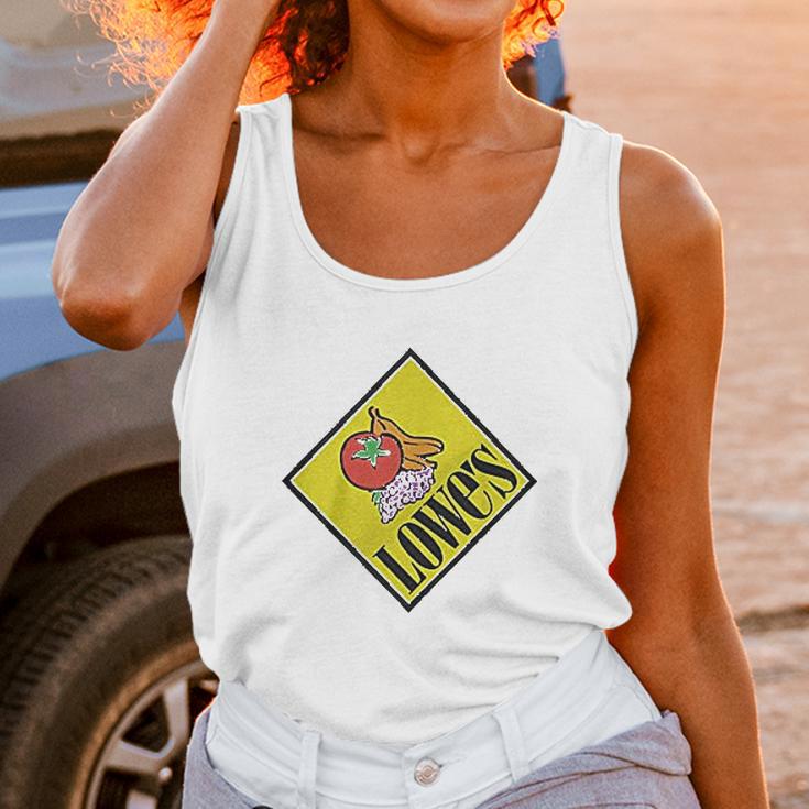 Lowe Market Logo Unisex Tank Top Gifts for Women