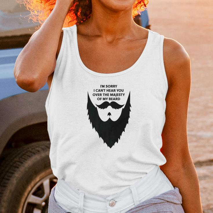 Majestic Beard Funny Beard Mustache Owners Unisex Tank Top Gifts for Women