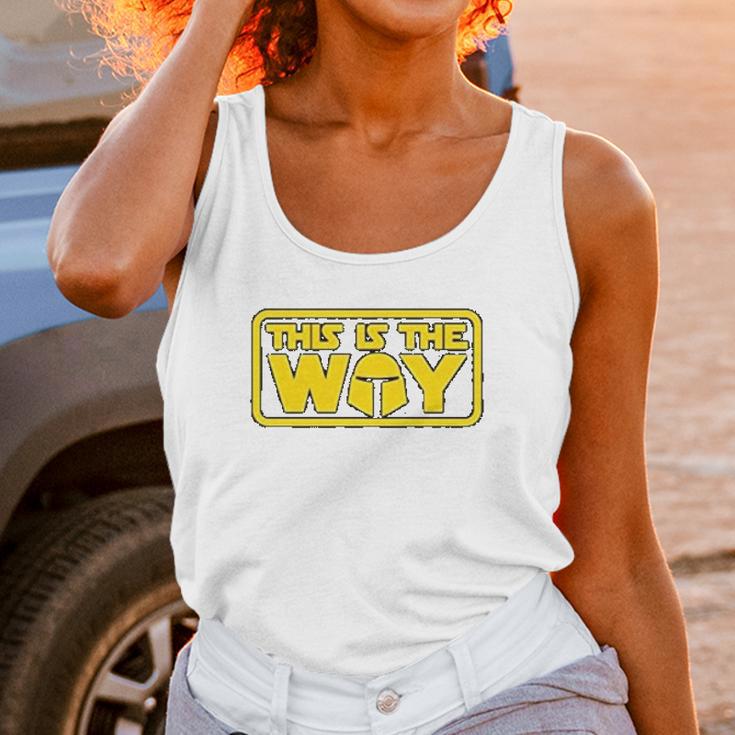 The Mandalorian This Is The Way Retro Unisex Tank Top Gifts for Women