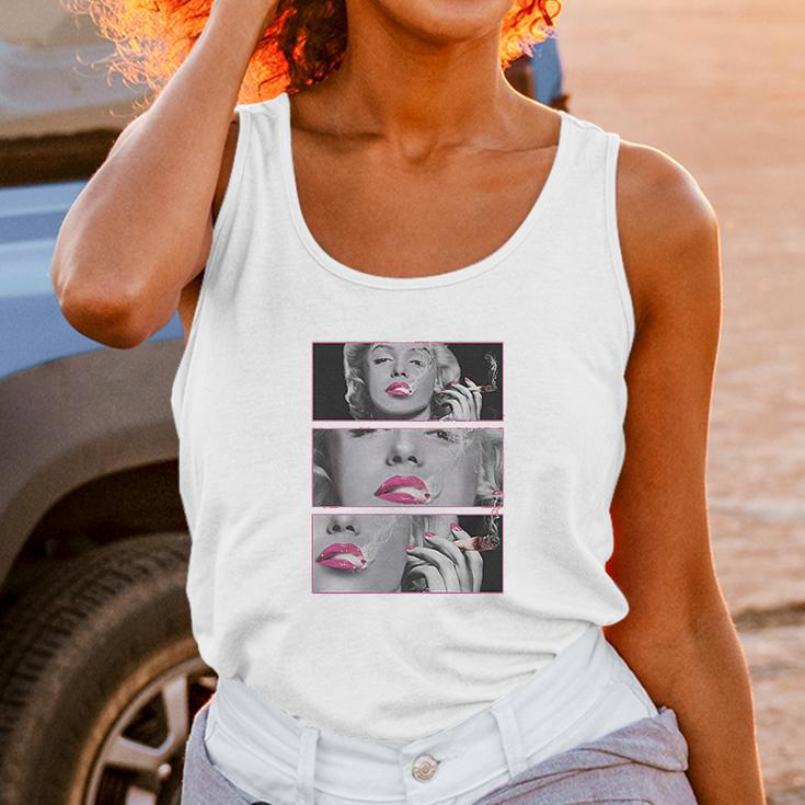 Marilyn With Blunt Unisex Tank Top Gifts for Women