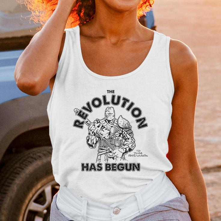 Marvel Thor Ragnarok Korg Revolution Begins Unisex Tank Top Gifts for Women