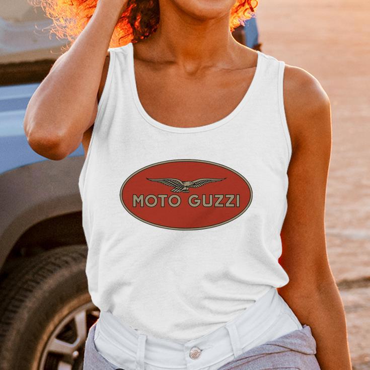 Moto Guzzi Retro Logo T-Shirt Unisex Tank Top Gifts for Women