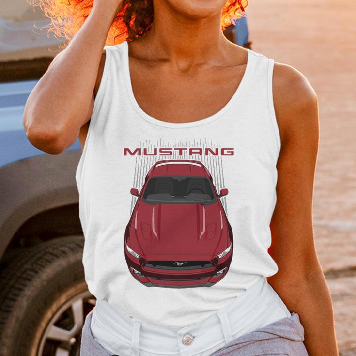 Mustang S550 Gt Ruby Red Unisex Tank Top Gifts for Women