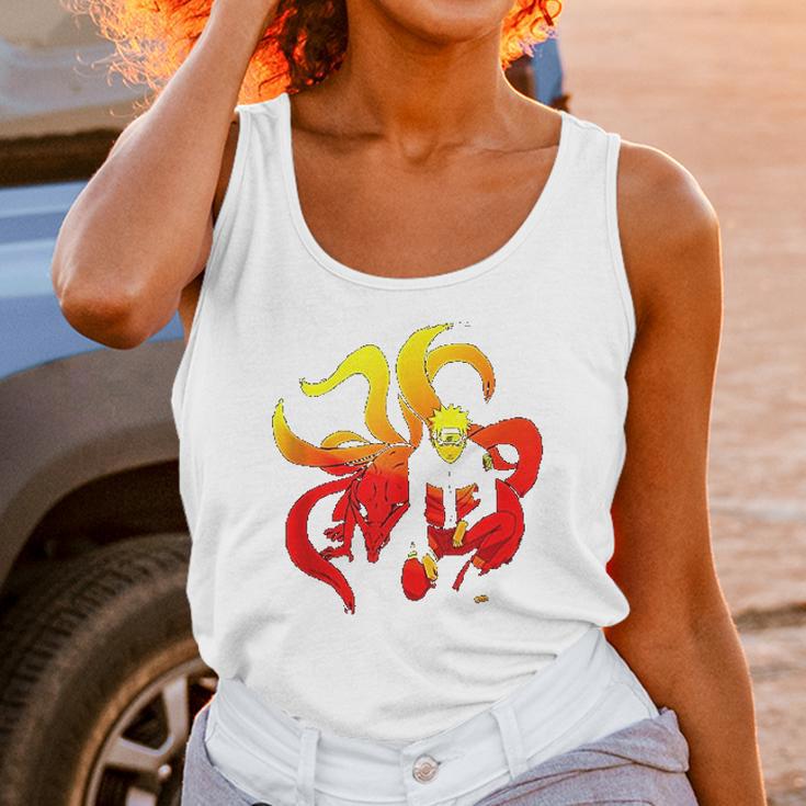 Naruto Shippuden Naruto And 9 Tails Unisex Tank Top Gifts for Women