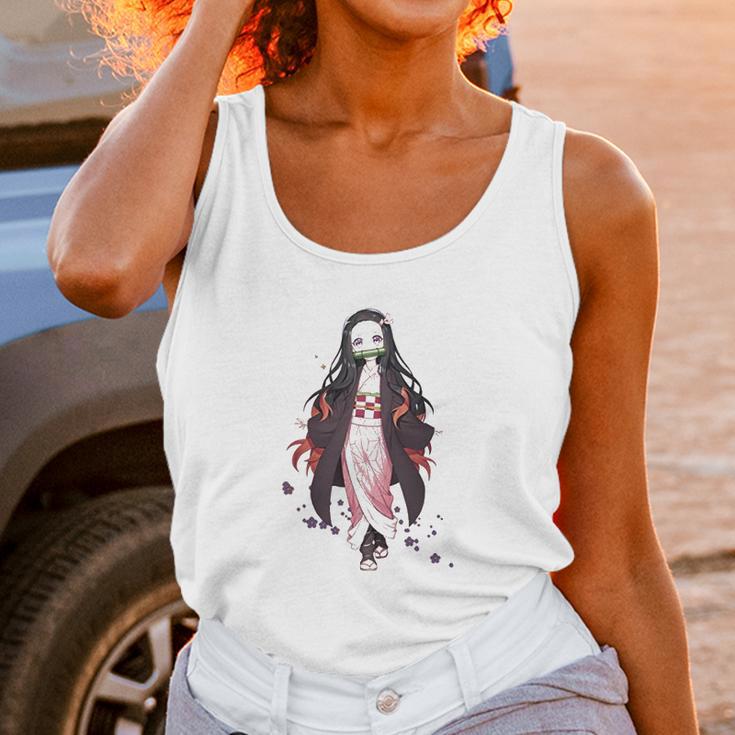 Nezuko Kamado Demon Slayer Unisex Tank Top Gifts for Women