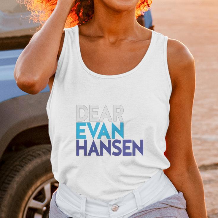 Official Evan Hansen Dark Colors Unisex Tank Top Gifts for Women