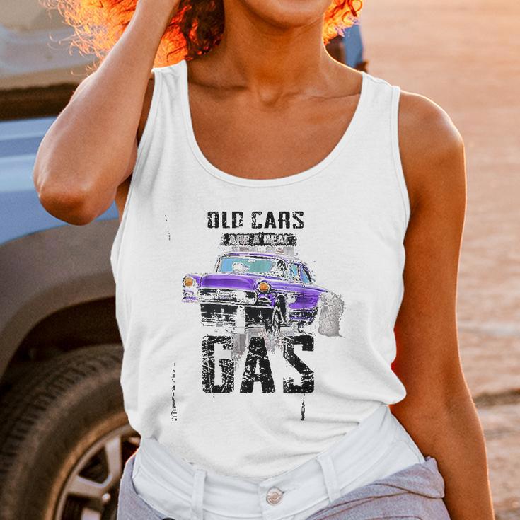 Old Cars Are A Real Gas Drag Racing Gasser Unisex Tank Top Gifts for Women