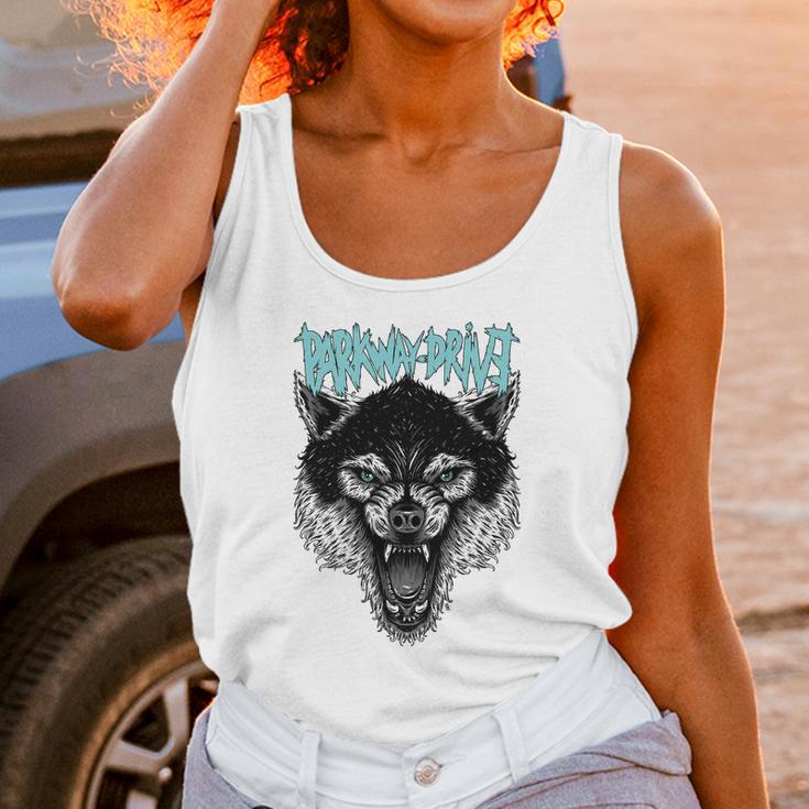 Parkway Drive Wolf Unisex Tank Top Gifts for Women