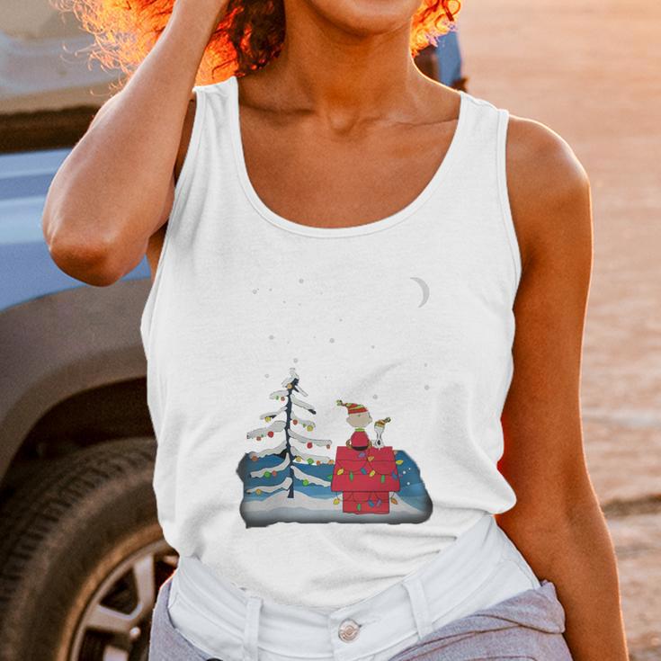 The Peanuts Merry Xmas Unisex Tank Top Gifts for Women