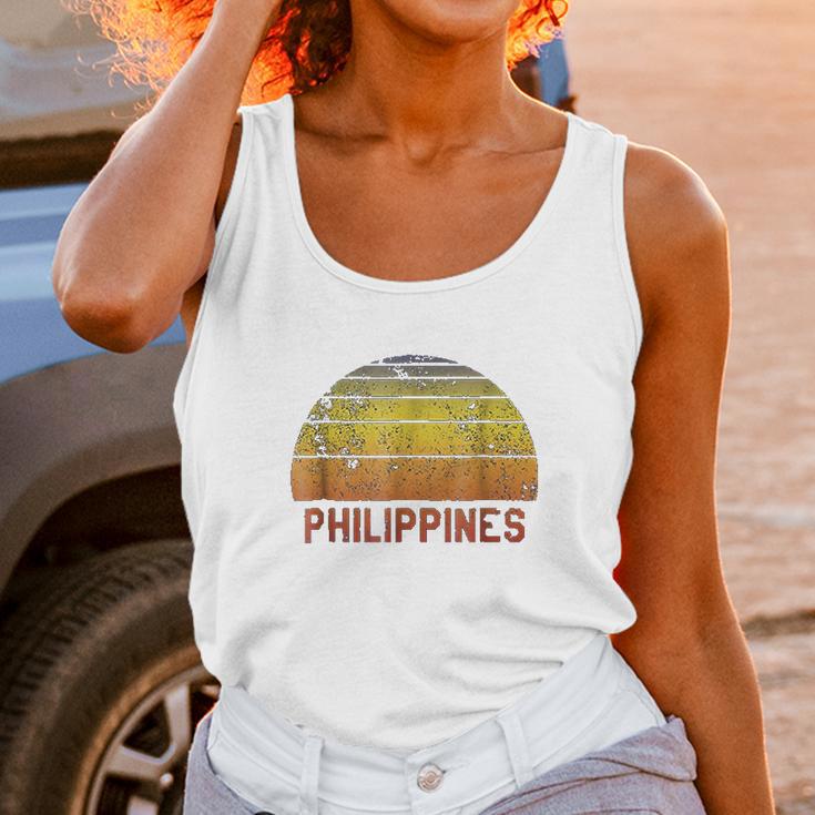 Philippines Retro Vintage 70S Throwback Surf Unisex Tank Top Gifts for Women