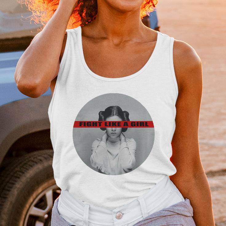 Princess Leia Fight Like A Girl Shirt Unisex Tank Top Gifts for Women