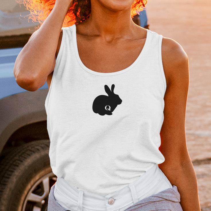 Qanon Wwg1wga Q Anon White Rabbit Usa Follow It Tee Unisex Tank Top Gifts for Women